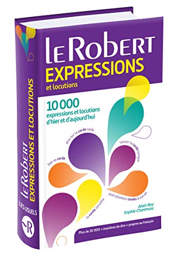 Beispielbild fr Le Robert Dictionnaire d'expressions et locutions (French Edition) zum Verkauf von GoldenDragon