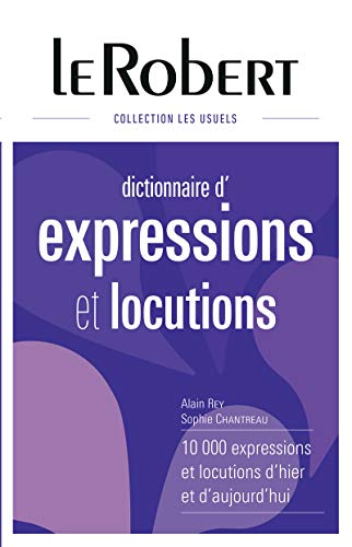 Stock image for Dictionnaire des expressions et locutions - Grand format for sale by medimops
