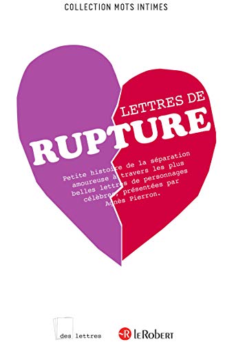 Stock image for Lettres de rupture for sale by medimops