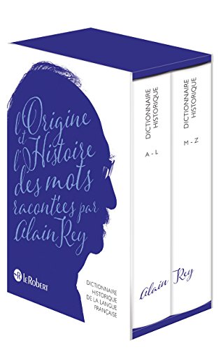 9782321007265: Dictionnaire Historique de la Langue Francaise: 2 Volumes in a case