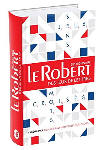 Stock image for Le Robert des jeux de lettres - Dictionnaire de mots croiss, mots flchs - Grand format for sale by Le Monde de Kamlia