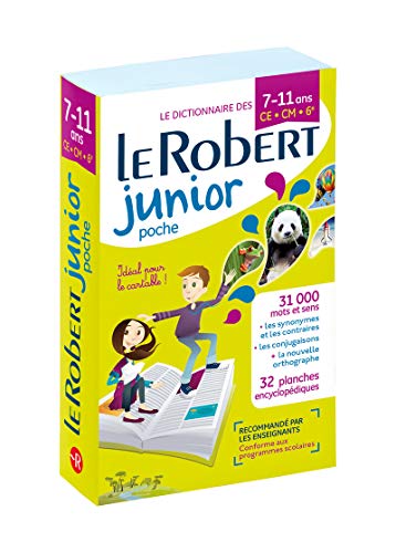 9782321010708: Dictionnaire Le Robert Junior Poche - 7/11 ans - CE-CM-6e