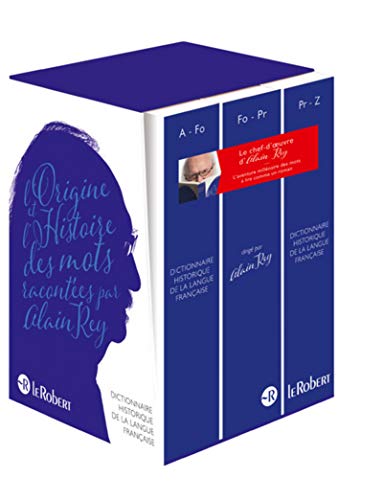 Beispielbild fr Dictionnaire Historique de la langue franaise - coffret 3 volumes - nouvelle dition augmente zum Verkauf von Gallix
