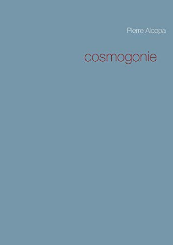 Imagen de archivo de Cosmogonie a la venta por PBShop.store US
