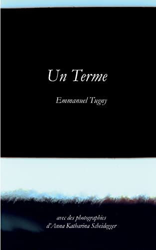 Beispielbild fr Un Terme (French Edition) zum Verkauf von Lucky's Textbooks