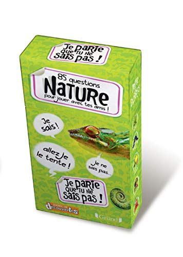 Beispielbild fr 85 Questions Nature : Pour Jouer Avec Tes Amis ! zum Verkauf von RECYCLIVRE