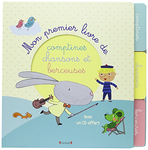 9782324005718: Mon premier livre de comptines, chansons et berceuses (+1 CD inclus)