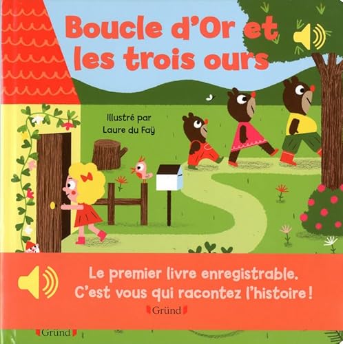 9782324009082: Mon premier livre enregistrable : Boucle d'or et les trois ours