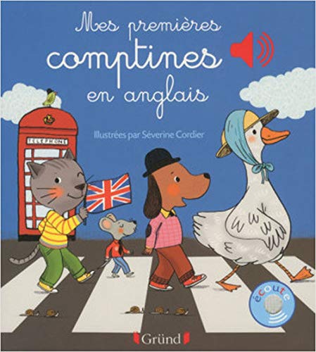 Beispielbild fr Mes premi res comptines en anglais - Livre sonore avec 6 puces - D s 1 an zum Verkauf von WorldofBooks