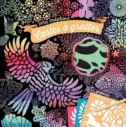 9782324018572: Pochette - Cartes  gratter (pochoirs)