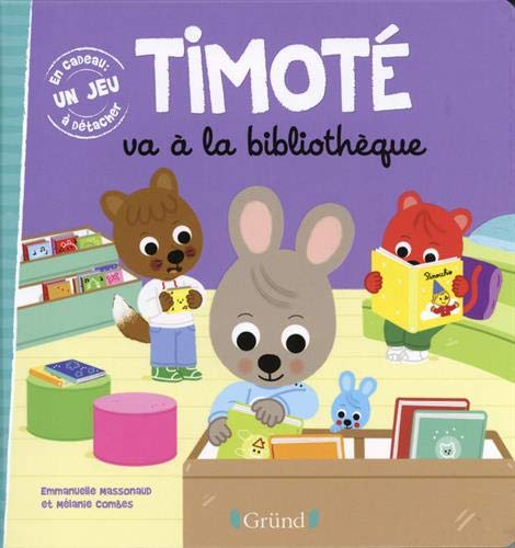 Beispielbild fr Timot va  la bibliothque - Album jeunesse -  partir de 2 ans zum Verkauf von Ammareal