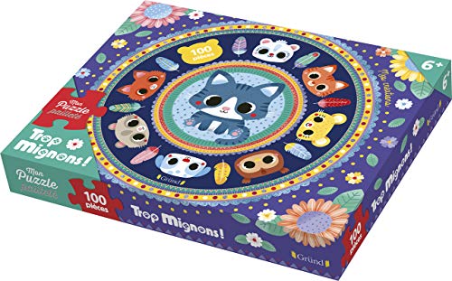 Beispielbild fr Trop mignons ! Mon puzzle paillet ? Puzzle de 100 pices avec des paillettes ?  partir de 6 ans zum Verkauf von medimops