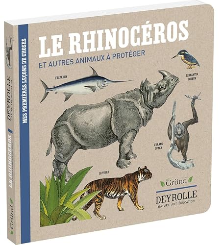 Beispielbild fr Le rhinocros et autres animaux  protger ? Album jeunesse ?  partir de 3 ans zum Verkauf von medimops