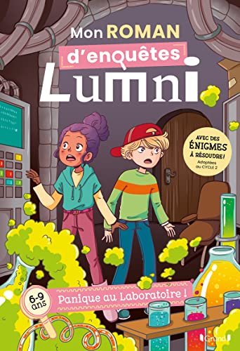 Beispielbild fr Mon roman d'enqutes Lumni (6-9 ans) - Panique au laboratoire - Roman jeunesse -  partir de 6 ans zum Verkauf von Ammareal