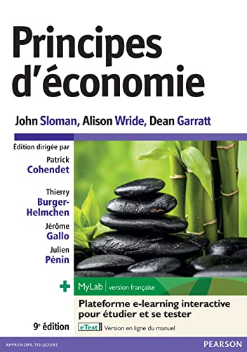 9782326000995: PRINCIPES D'ECONOMIE 9E EDITION + MYLAB VF