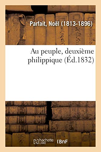 Beispielbild fr Au Peuple, Deuxime Philippique (French Edition) zum Verkauf von Lucky's Textbooks