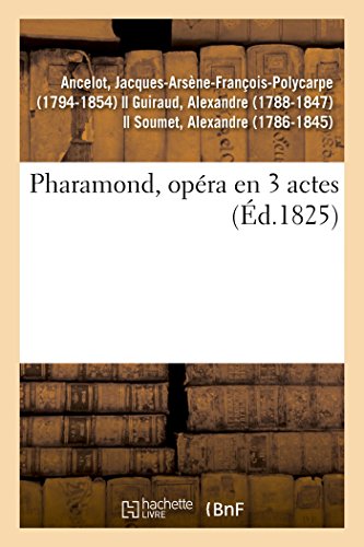Beispielbild fr Pharamond, Opra En 3 Actes (French Edition) zum Verkauf von Lucky's Textbooks