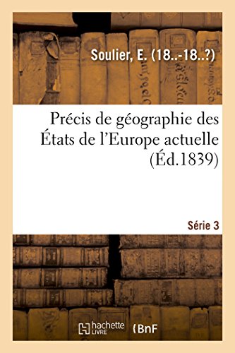 Imagen de archivo de Prcis de gographie des tats de l'Europe actuelle a la venta por PBShop.store US