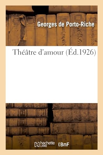 9782329175157: Thtre d'amour (d.1926)
