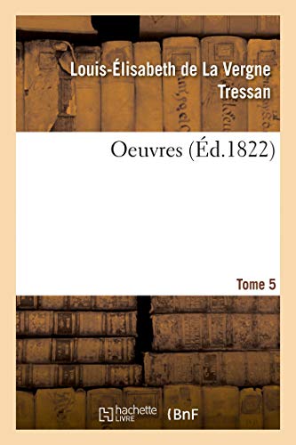 9782329310695: Oeuvres. Tome 5