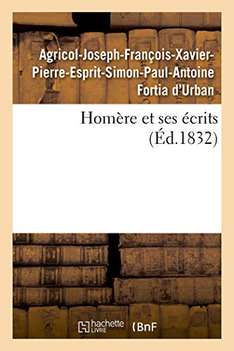 Stock image for Homre Et Ses crits (French Edition) for sale by Lucky's Textbooks