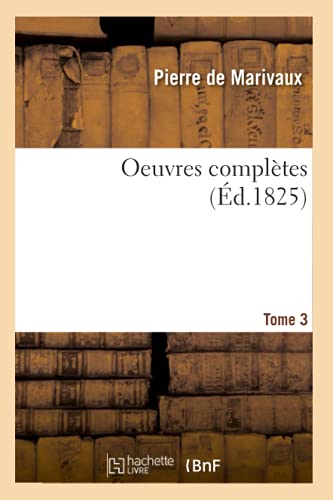 9782329468730: Oeuvres compltes. Tome 3