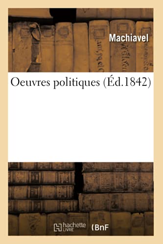 Beispielbild fr Oeuvres Politiques (French Edition) zum Verkauf von Lucky's Textbooks