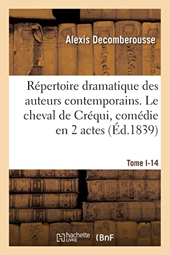 Stock image for R?pertoire dramatique des auteurs contemporains. Tome I-3 for sale by PBShop.store US