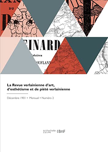 Imagen de archivo de La Revue verlainienne d'art, d'esthtisme et de pit verlainienne (French Edition) a la venta por Books Unplugged