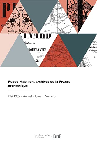 9782329703336: Revue Mabillon, archives de la France monastique (French Edition)
