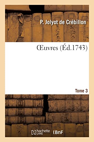 9782329736747: OEuvres. Tome 3