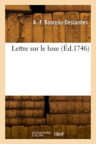 9782329791562: Lettre sur le luxe