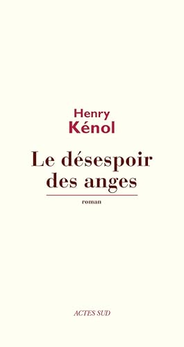 9782330016425: Le dsespoir des anges