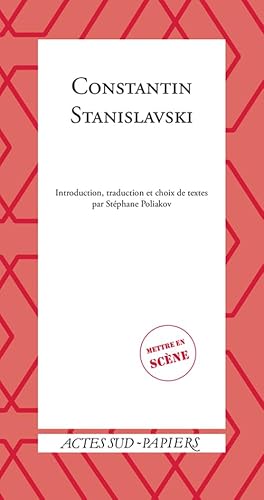 9782330039868: Constantin Stanislavski