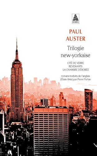 Stock image for Trilogie new-yorkaise for sale by Librairie Pic de la Mirandole