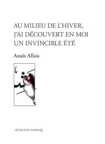 Beispielbild fr Au milieu de l'hiver, j'ai dcouvert en moi un invincible t zum Verkauf von medimops