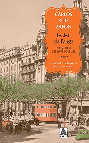 Stock image for Le jeu de l'ange: Le cimeti re des livres oubli s 2 for sale by WorldofBooks