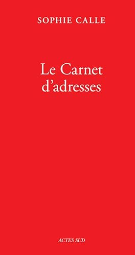 9782330128913: Le carnet d'adresses (Livre VI)