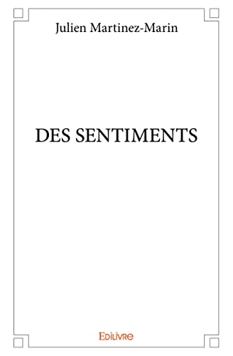 Stock image for DES SENTIMENTS for sale by Revaluation Books