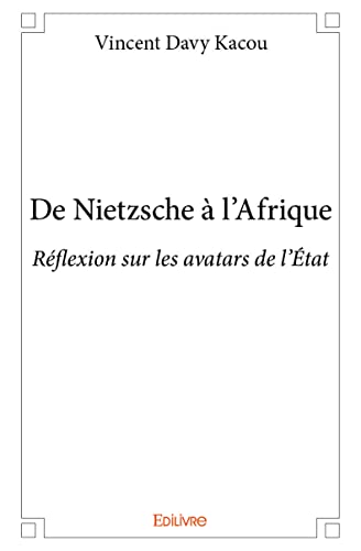 Stock image for De Nietzsche  l'Afrique for sale by Revaluation Books