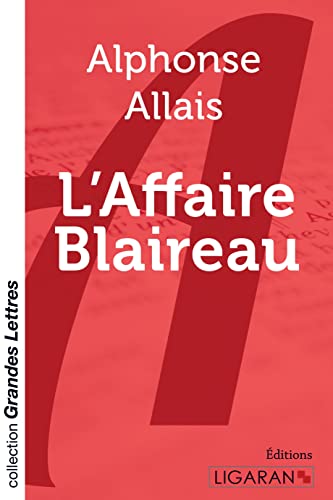 Stock image for L'Affaire Blaireau (grands caractres) for sale by Revaluation Books