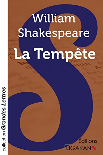 Beispielbild fr La Tempte (grands caractres) -Language: french zum Verkauf von GreatBookPrices