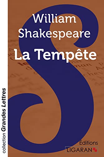 Imagen de archivo de La Tempte (grands caractres) -Language: french a la venta por GreatBookPrices