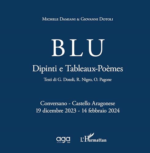 Stock image for Blu: Dipinti e Tableaux-Pomes for sale by Gallix