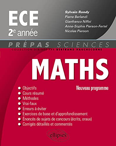 9782340000162: Maths ECE 2e Anne Programme 2014