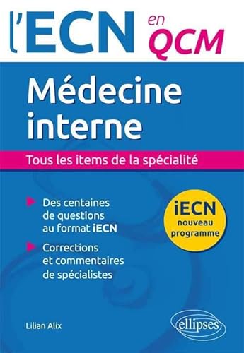 9782340001831: Mdecine interne. Tous les items de la spcialit