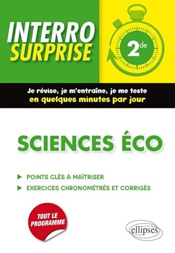 Interro Surprise Sciences Éco Seconde - Catherine Aupècle