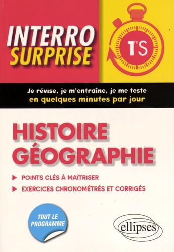 Stock image for Interro Surprise Histoire Gographie 1re S Tout le Programme for sale by Ammareal