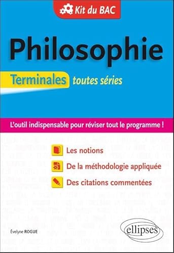 Beispielbild fr Kit du Bac Philosophie Terminales Toutes Sries zum Verkauf von Ammareal