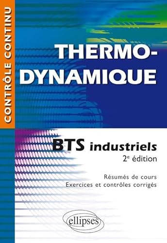 Imagen de archivo de Thermodynamique BTS Industriels a la venta por Ammareal